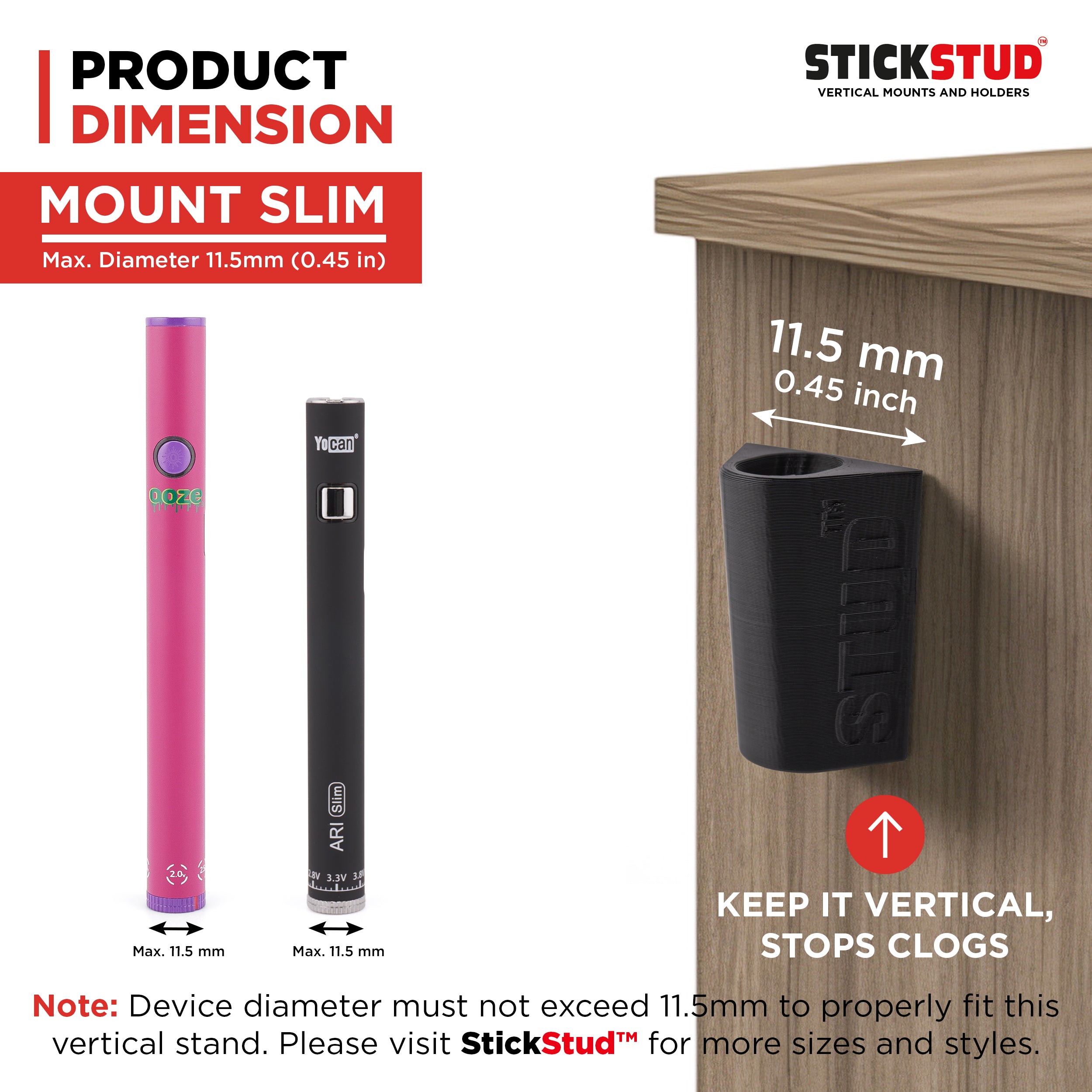StickStud™ Mount Slim (2)